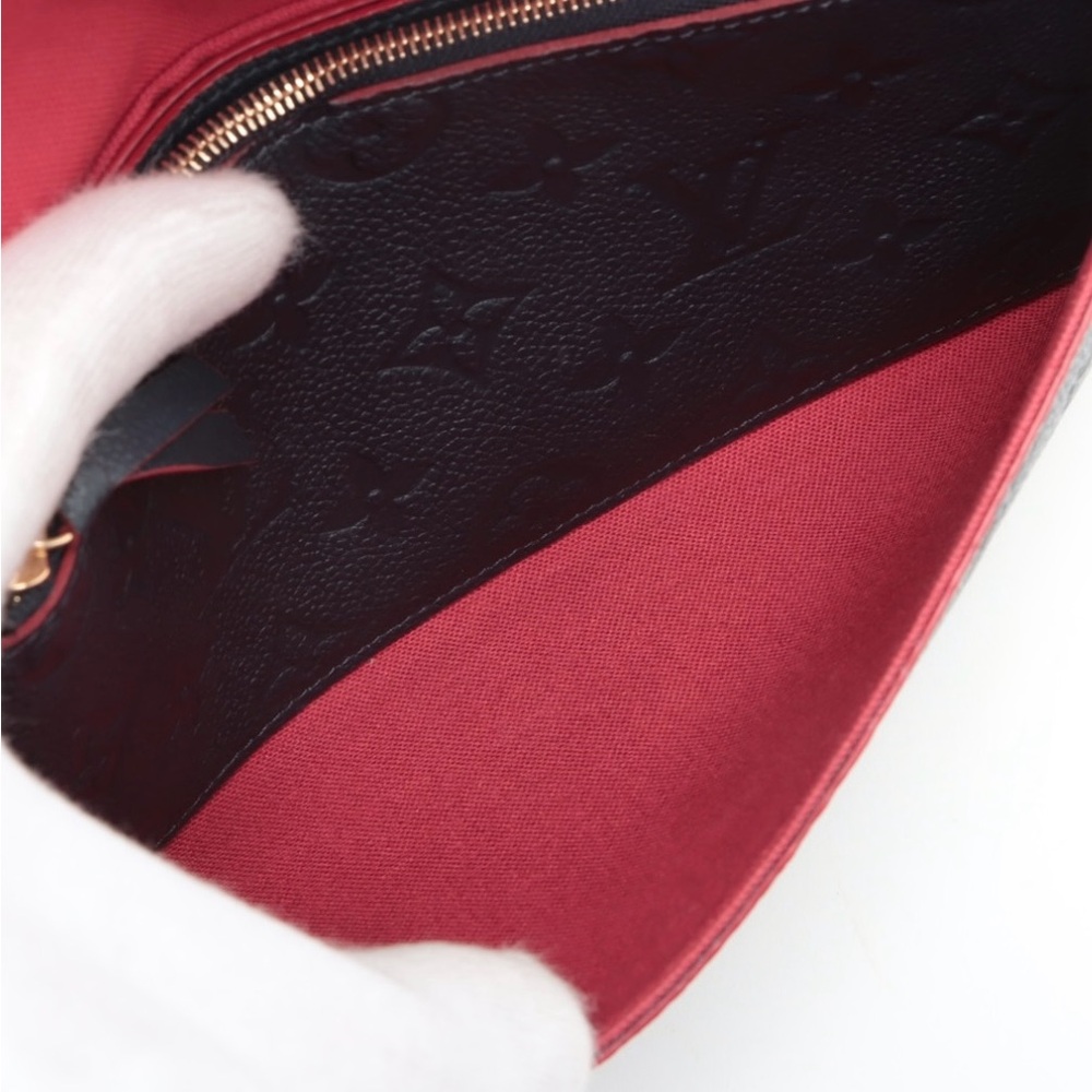 Louis Vuitton Pochette Felicie in Marine and Red - Picture 6 of 13